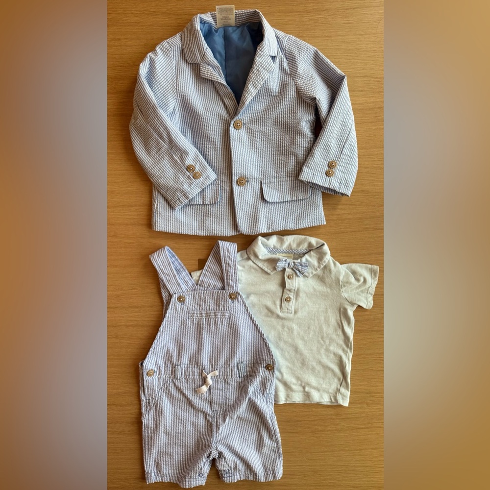 First Impressions Toddler Boy 3 Piece Set